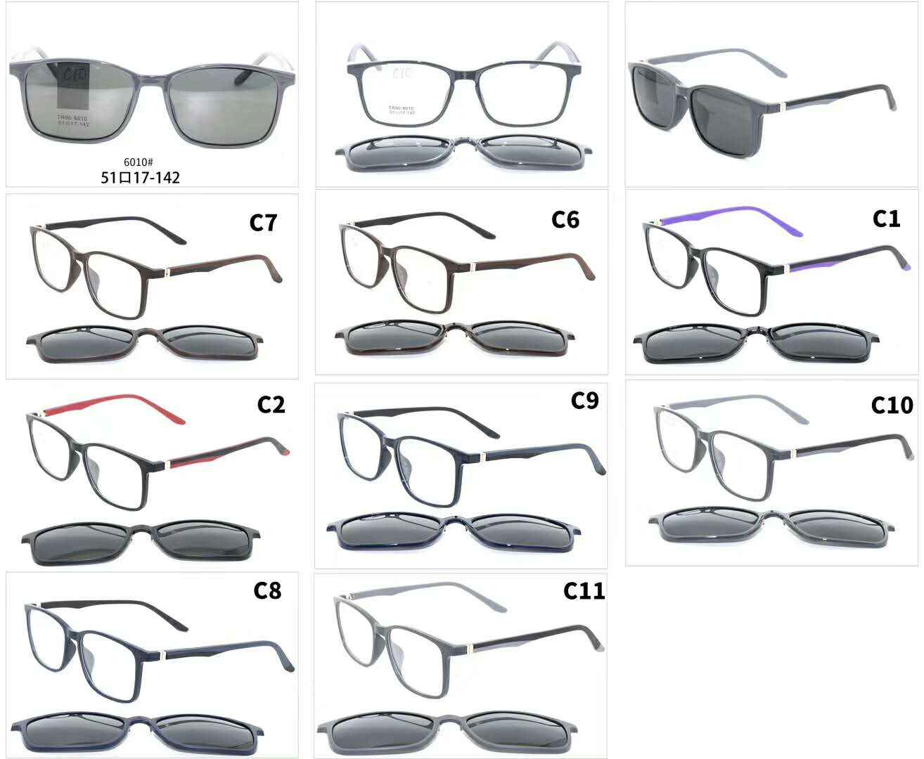 6010 TR90 polarized cli